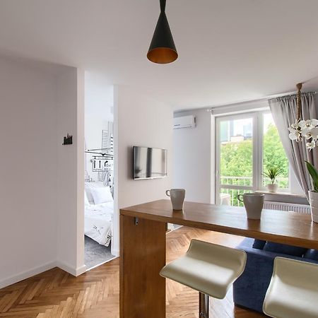 Central Station Apartment - Wilcza Warschau Buitenkant foto