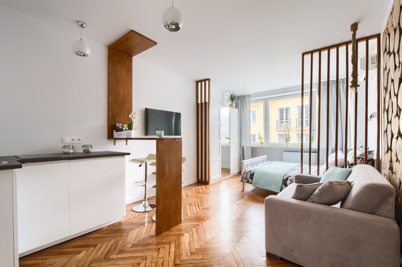 Central Station Apartment - Wilcza Warschau Buitenkant foto
