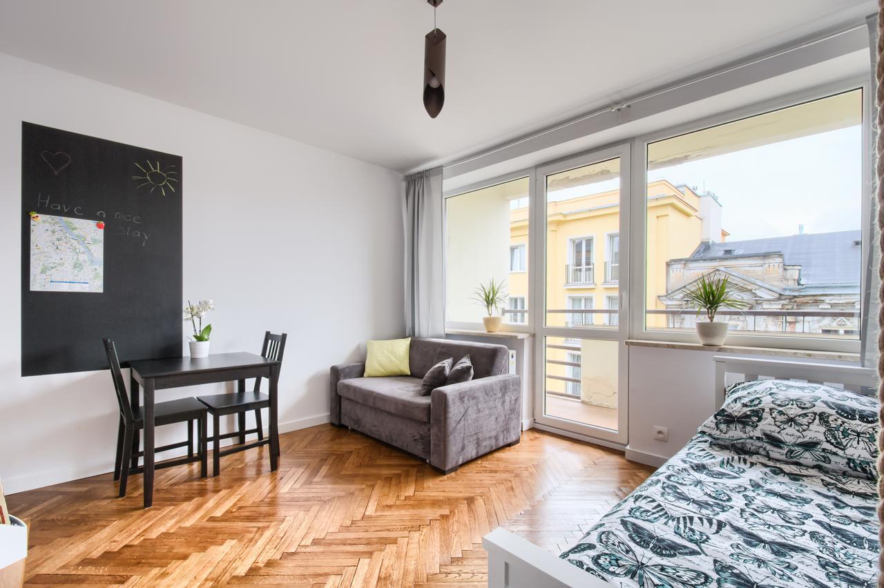 Central Station Apartment - Wilcza Warschau Buitenkant foto